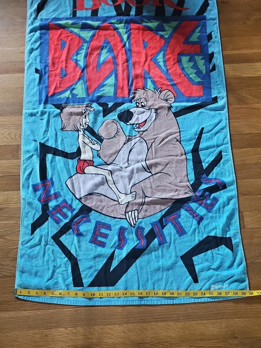 Walt Disney The Jungle Book Beach Towel Bare Necessities Front Graphics